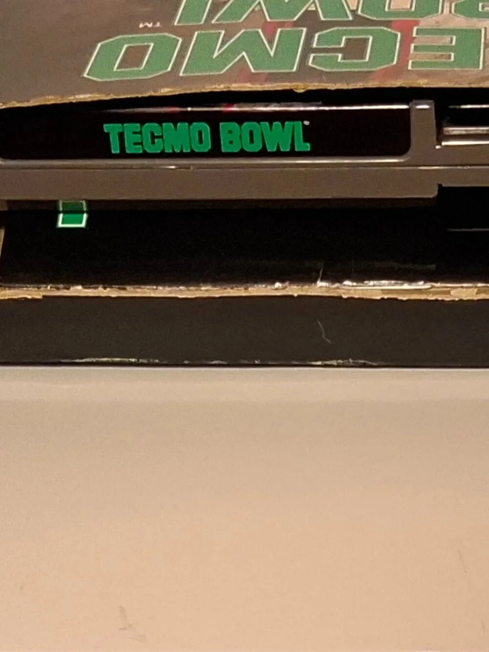 Nintendo, NES 1985 NFLPA TECMO BOWL Complete In Box
